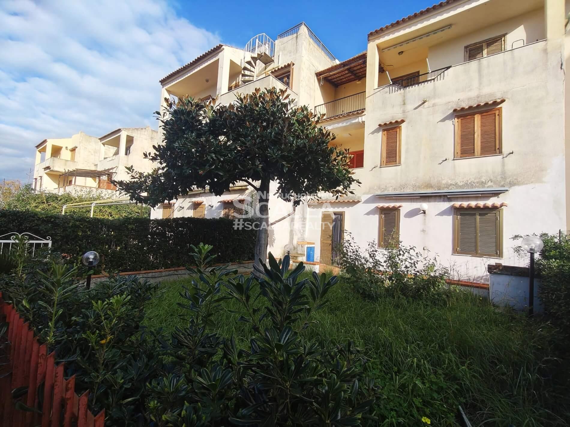 Scalea, Baia del Carpino, willa z dostępem do morza