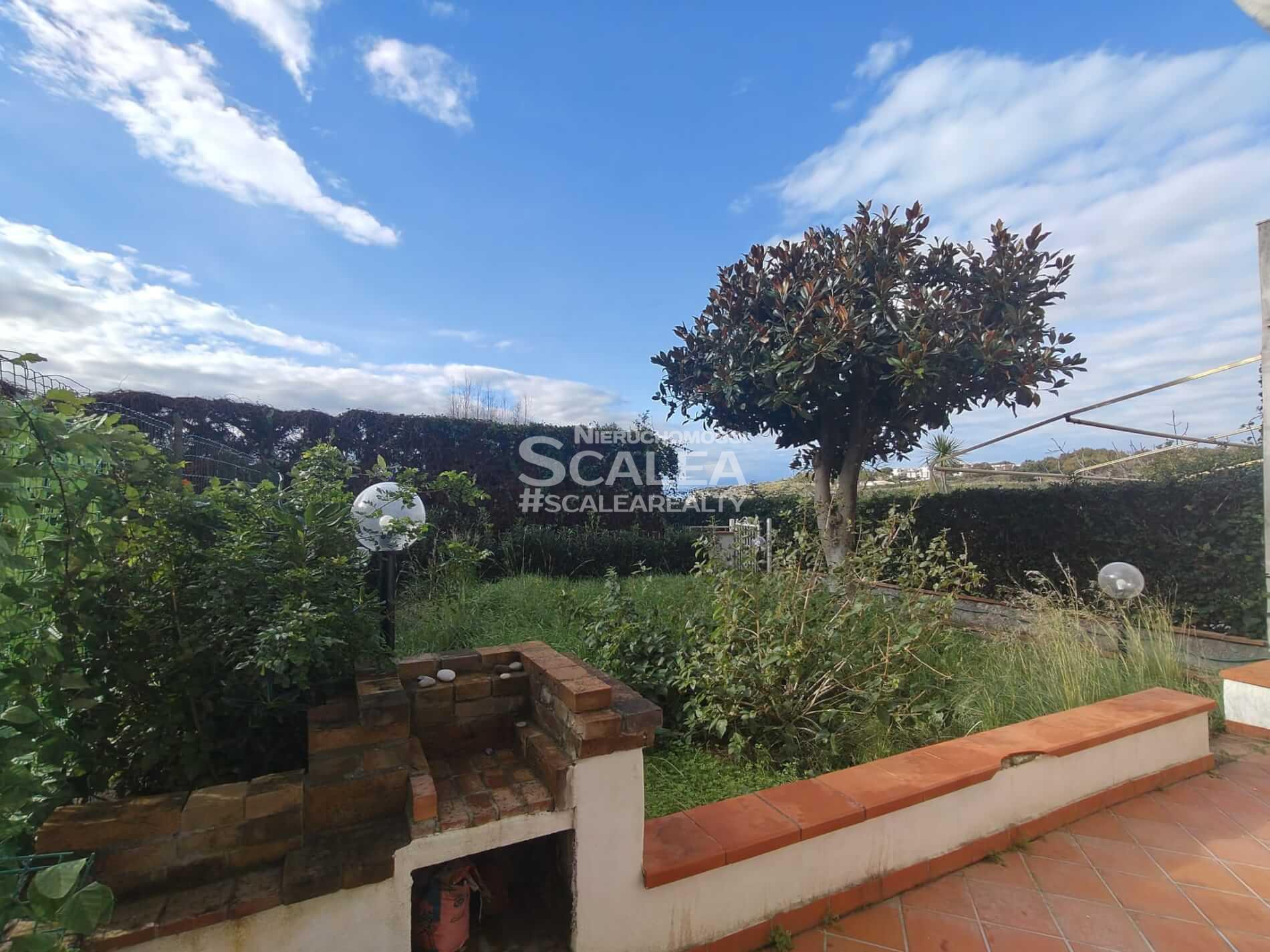 Scalea, Baia del Carpino, willa z dostępem do morza