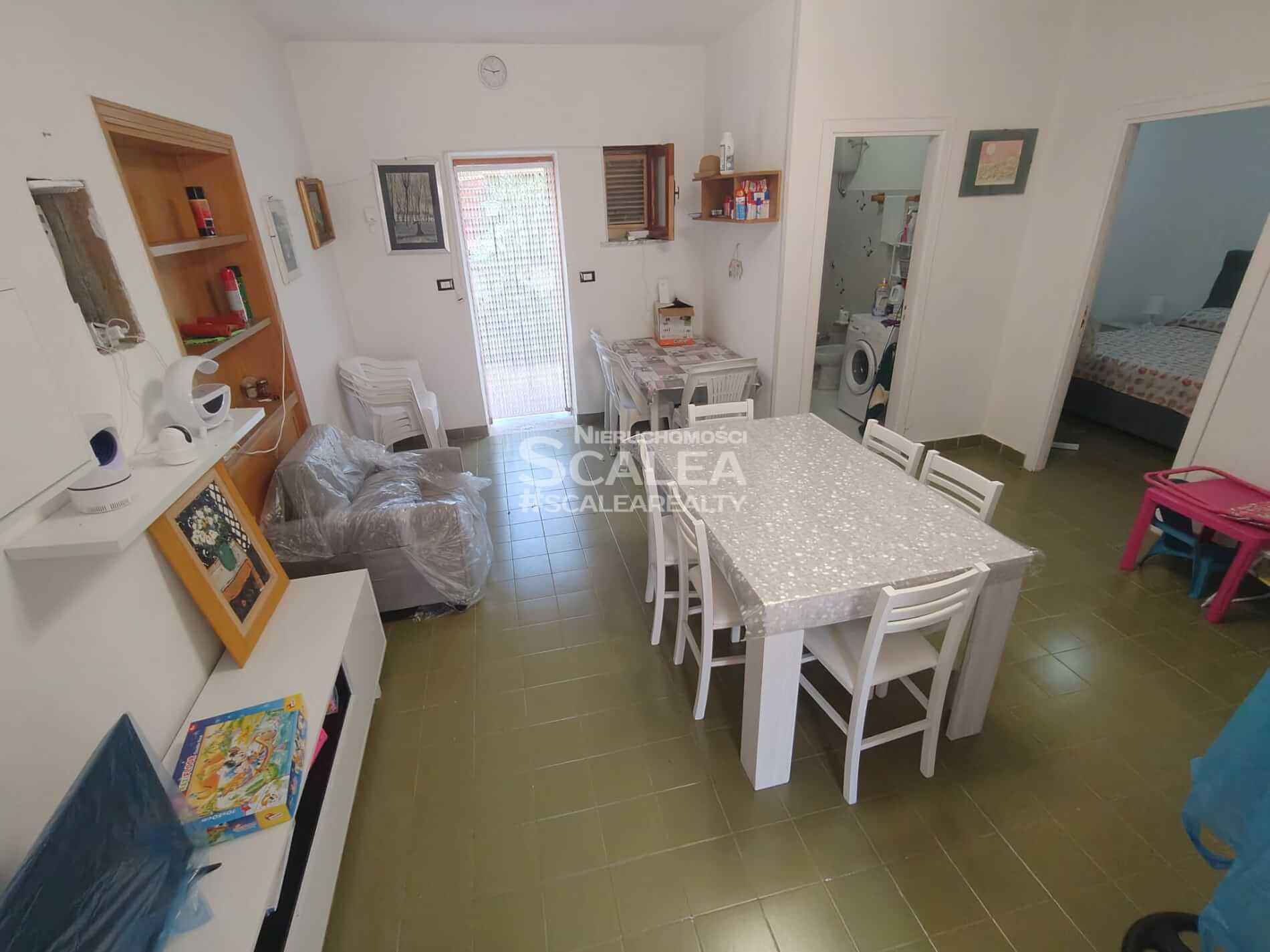 Scalea, Baia del Carpino, willa z dostępem do morza