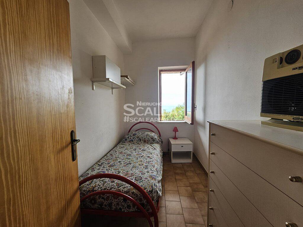 Scalea, apartament trzypokojowy z widokiem na morze