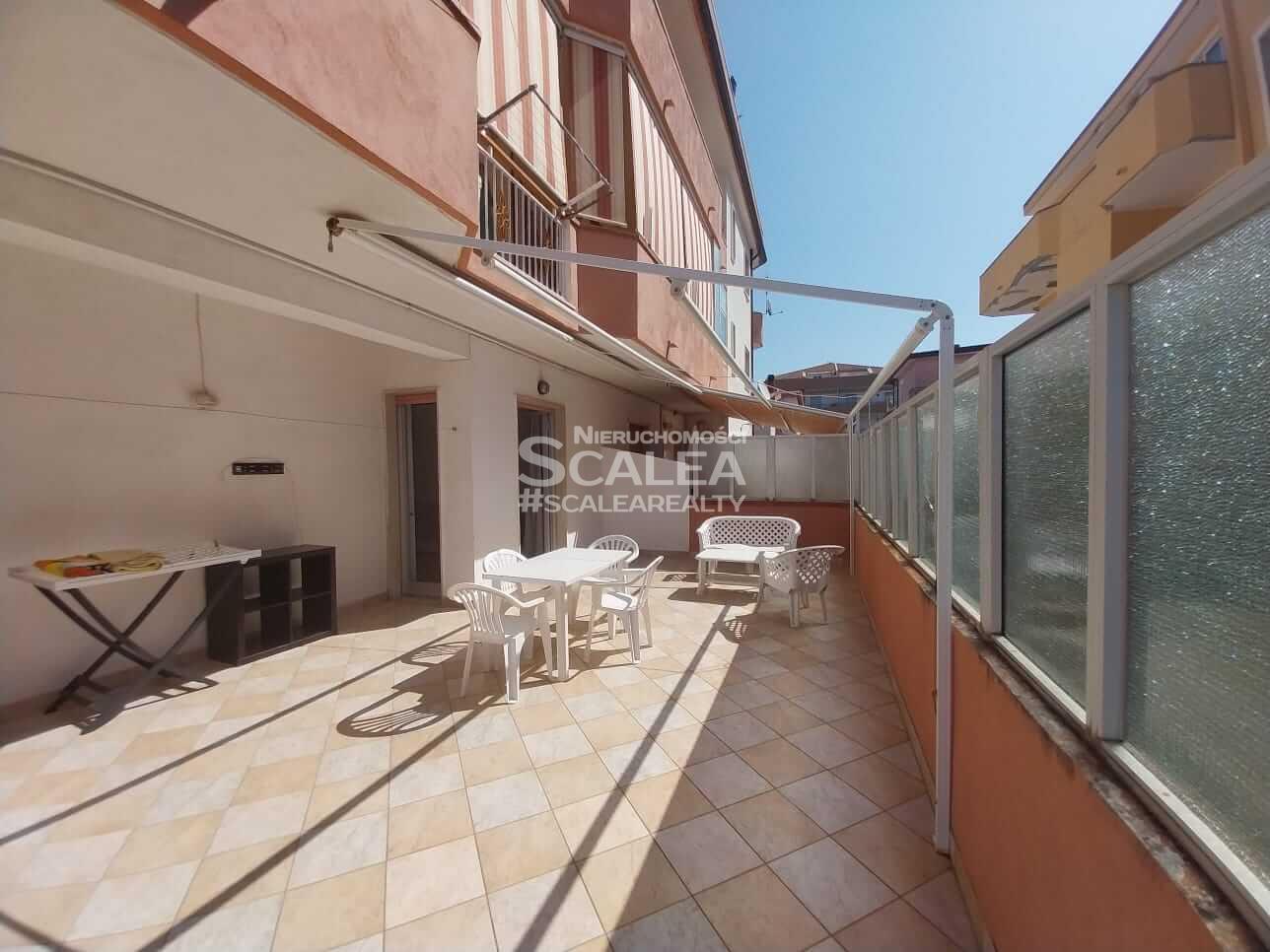 Centrum miasta Scalei, Cap. remont, 300 metrów od morza