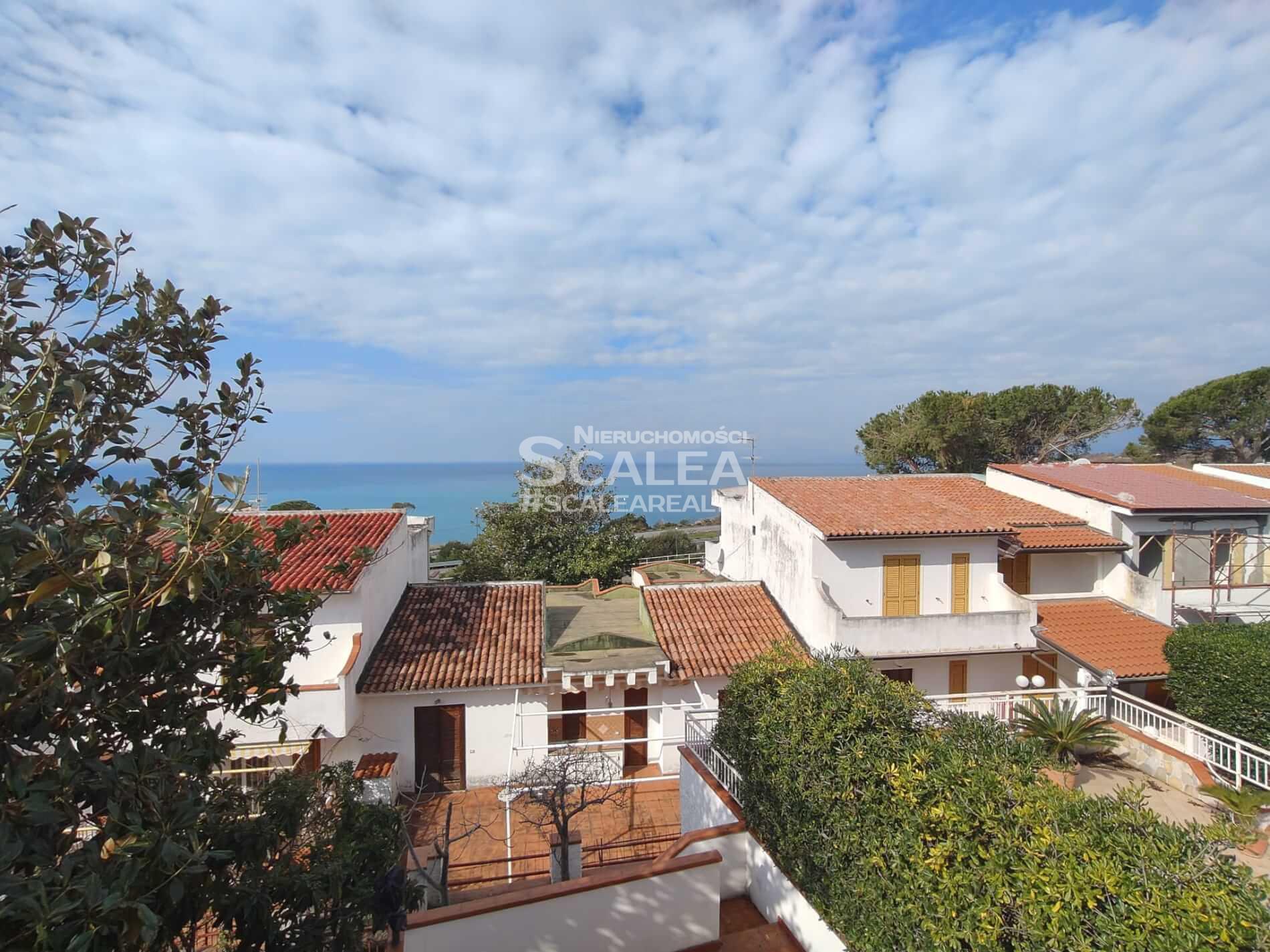 Willa z przepięknym widokiem na Morze Tyrreńskie w Scalea