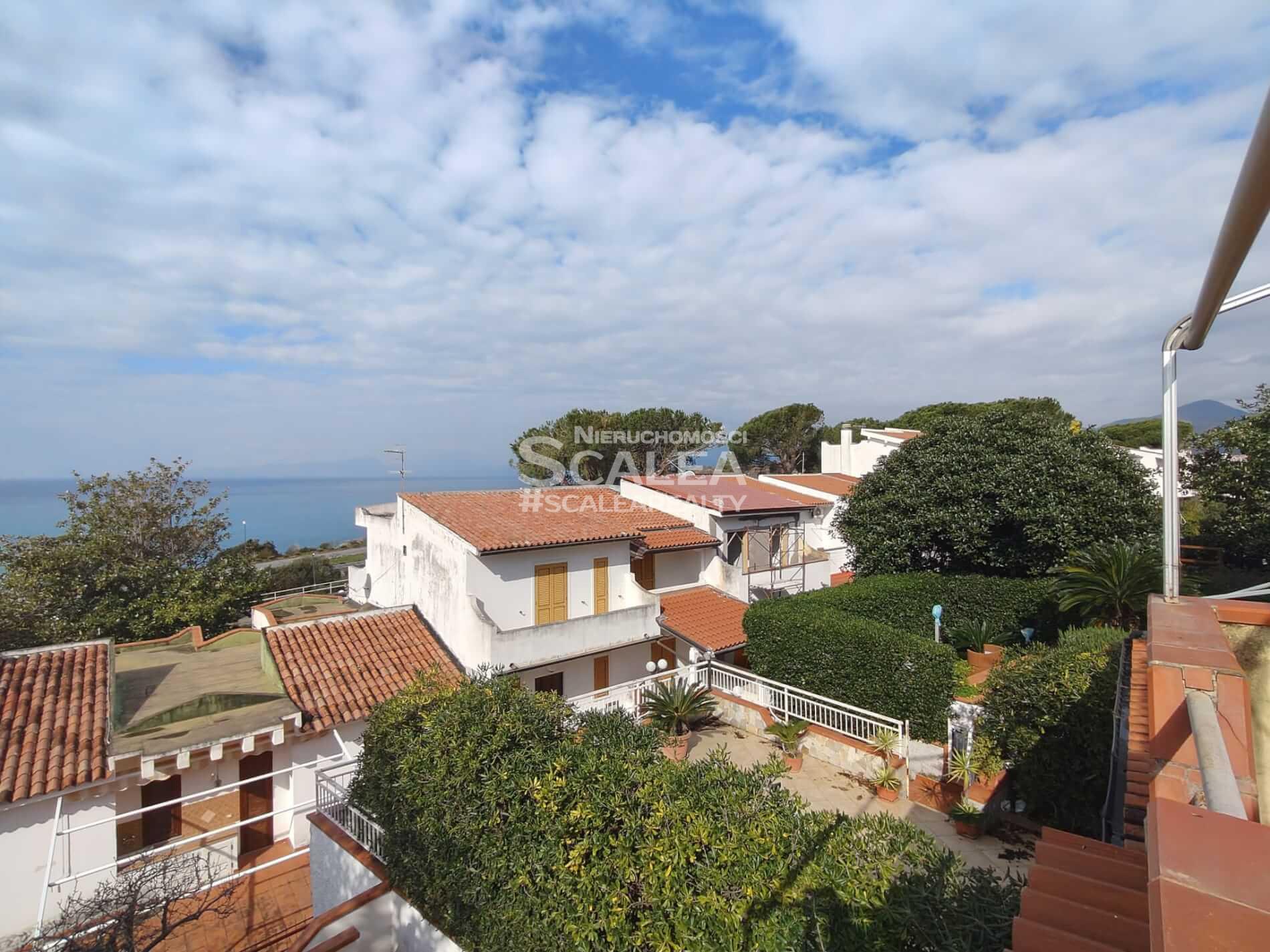 Willa z przepięknym widokiem na Morze Tyrreńskie w Scalea
