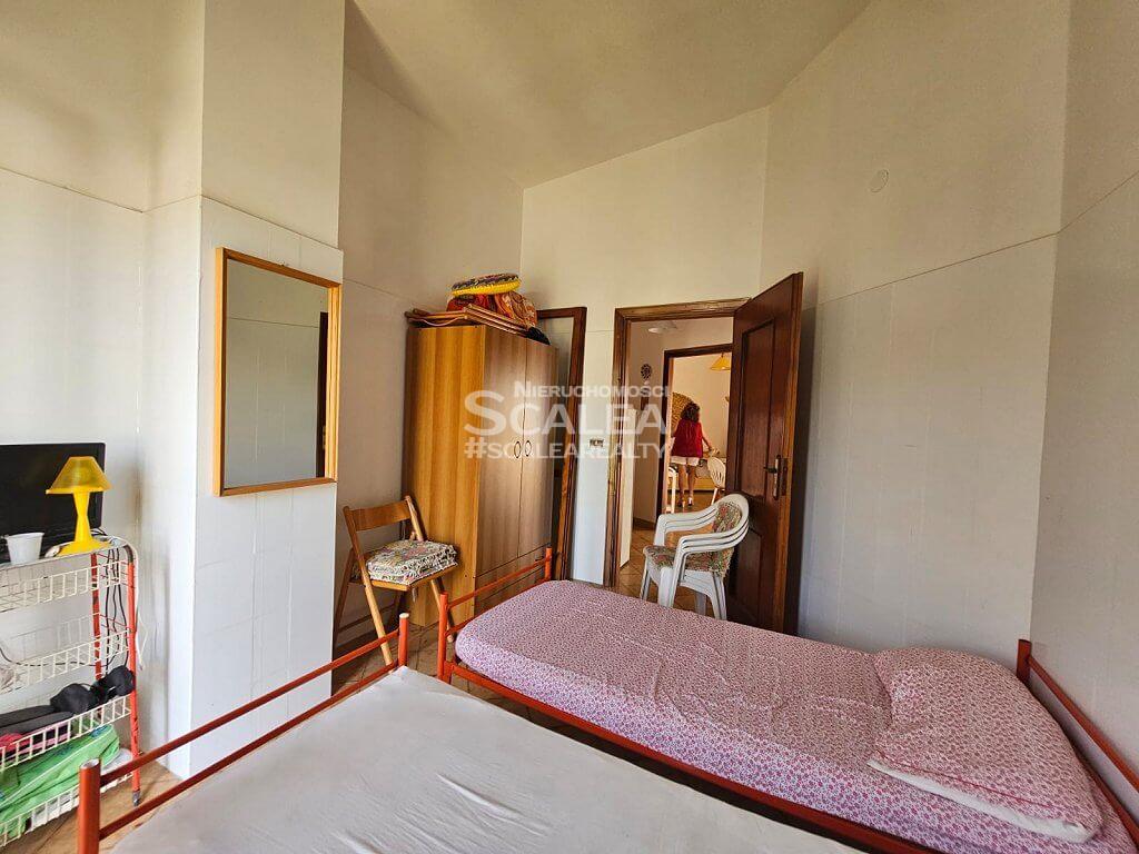 Apartament z garażem, w centrum Scalea, 80 m2 z widokiem na morze