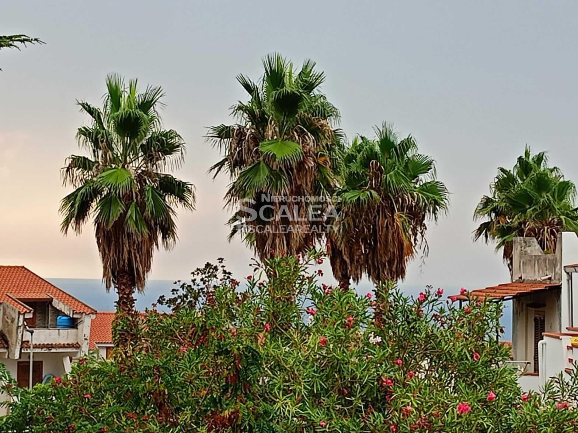 Willa w Baia del Carpino z basenem i widokiem na morze